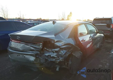 2023 Hyundai Elantra Hybrid Blue из США, поврежденный, VIN KMHLM4AJ5PU088364